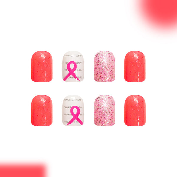 12 Sizes-24 Pcs Press On Nails C1206
