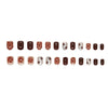 12 Sizes-24 Pcs Press On Nails R982