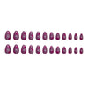 12 Sizes-24 Pcs Press On Nails W2168