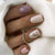 12 Sizes-24 Pcs Press On Nails W1074