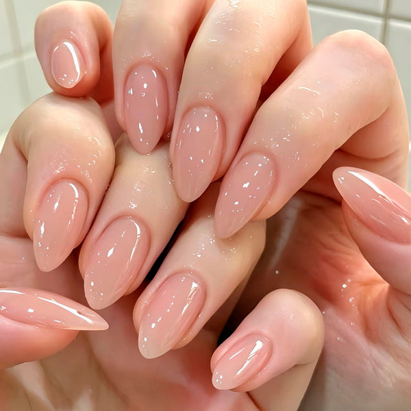 12 Sizes-24 Pcs Press On Nails JP4425