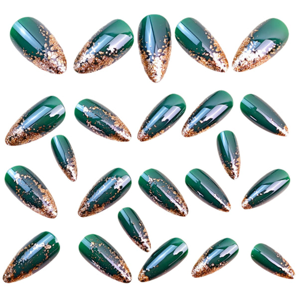 12 Sizes-24 Pcs Press On Nails Y1776