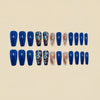 12 Sizes-24 Pcs Press On Nails Y1571
