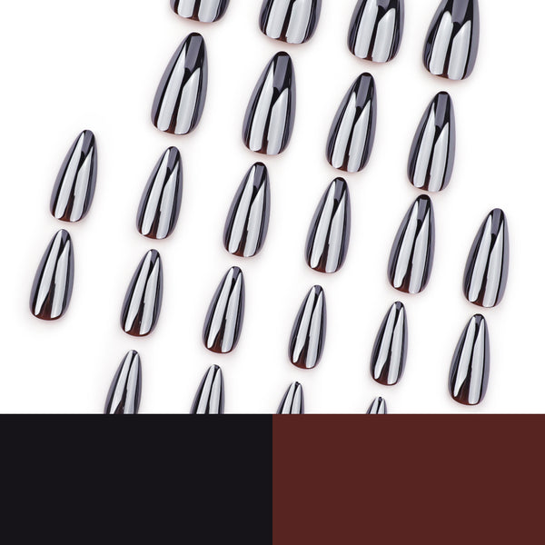 12 Sizes-24 Pcs Press On Nails JP3572