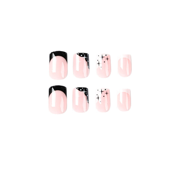 12 Sizes-24 Pcs Press On Nails JP2149