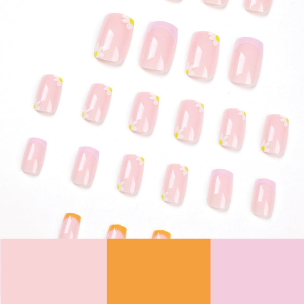 12 Sizes-24 Pcs Press On Nails JP1807