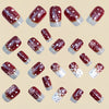 12 Sizes-24 Pcs Press On Nails Y2299