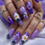 12 Sizes-24 Pcs Press On Nails Y1435