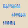 12 Sizes-24 Pcs Press On Nails Y550