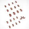 12 Sizes-24 Pcs Press On Nails JP1159