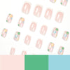 12 Sizes-24 Pcs Press On Nails JP1805