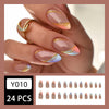 12 Sizes-24 Pcs Press On Nails Y557