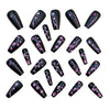 12 Sizes-24 Pcs Press On Nails Y901