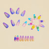 12 Sizes-24 Pcs Press On Nails Y1436