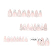 12 Sizes-24 Pcs Press On Nails JP3302