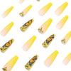 12 Sizes-24 Pcs Press On Nails JP1841