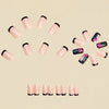 12 Sizes-24 Pcs Press On Nails Y1133