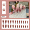 12 Sizes-24 Pcs Press On Nails R804