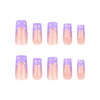 12 Sizes-24 Pcs Press On Nails DIY27