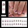 12 Sizes-24 Pcs Press On Nails W1345