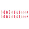 12 Sizes-24 Pcs Press On Nails W683