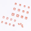 12 Sizes-24 Pcs Press On Nails JP1075
