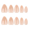 12 Sizes-24 Pcs Press On Nails JP4059