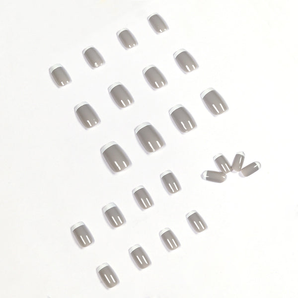 12 Sizes-24 Pcs Press On Nails JP1085