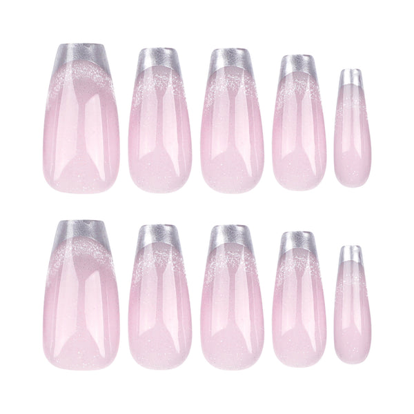 12 Sizes-24 Pcs Press On Nails JP3318