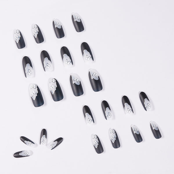 12 Sizes-24 Pcs Press On Nails JP992
