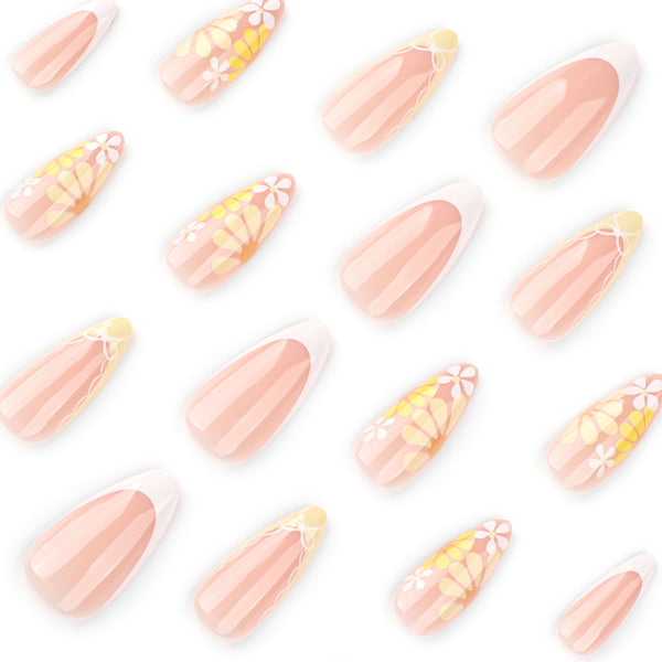 12 Sizes-24 Pcs Press On Nails JP3796