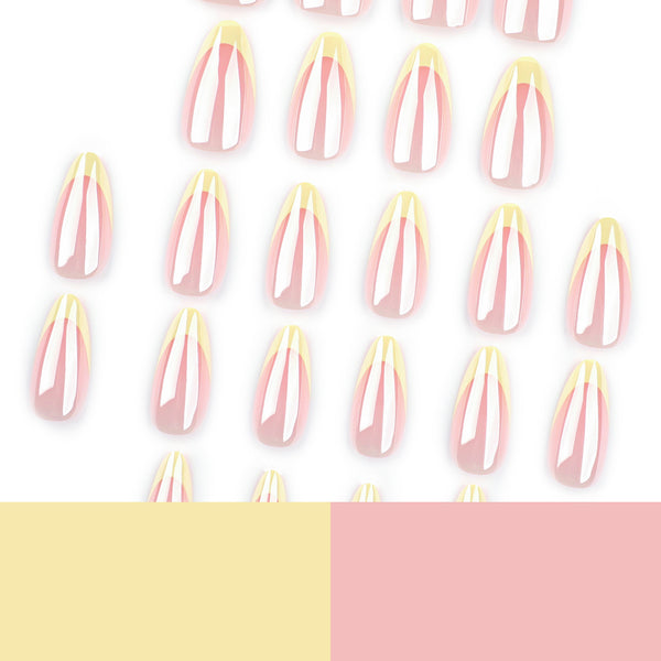 12 Sizes-24 Pcs Press On Nails DIY56