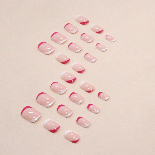 12 Sizes-24 Pcs Press On Nails W1144
