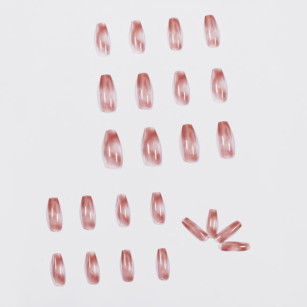 12 Sizes-24 Pcs Press On Nails JP1063