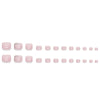 12 Sizes-24 Pcs Press On Nails F041