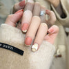 12 Sizes-24 Pcs Press On Nails JP1370