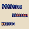 12 Sizes-24 Pcs Press On Nails y2056-24