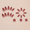 12 Sizes-24 Pcs Press On Nails W1656