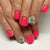 12 Sizes-24 Pcs Press On Nails Y094