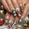 12 Sizes-24 Pcs Press On Nails Y1321