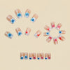 12 Sizes-24 Pcs Press On Nails Y1512