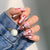 12 Sizes-24 Pcs Press On Nails JP1383