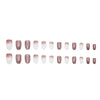 12 Sizes-24 Pcs Press On Nails W934