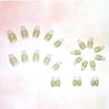12 Sizes-24 Pcs Press On Nails R514