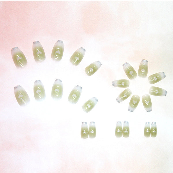 12 Sizes-24 Pcs Press On Nails R514