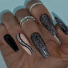 12 Sizes-24 Pcs Press On Nails Z687