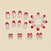 12 Sizes-24 Pcs Press On Nails Y1669