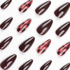 12 Sizes-24 Pcs Press On Nails JP2806