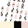 12 Sizes-24 Pcs Press On Nails JP3124