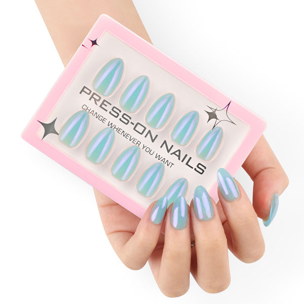 Glamhalo Premiere 30pcs Press On Nails – Eco-Friendly Perfect Fit - GD65
